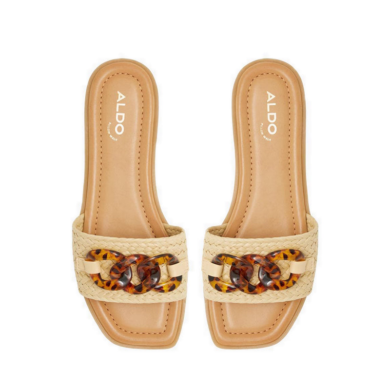 Ezie Women Flat Sandal - Open Natural