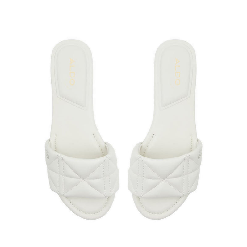 Sundown Women Flat Sandal - White-Bone