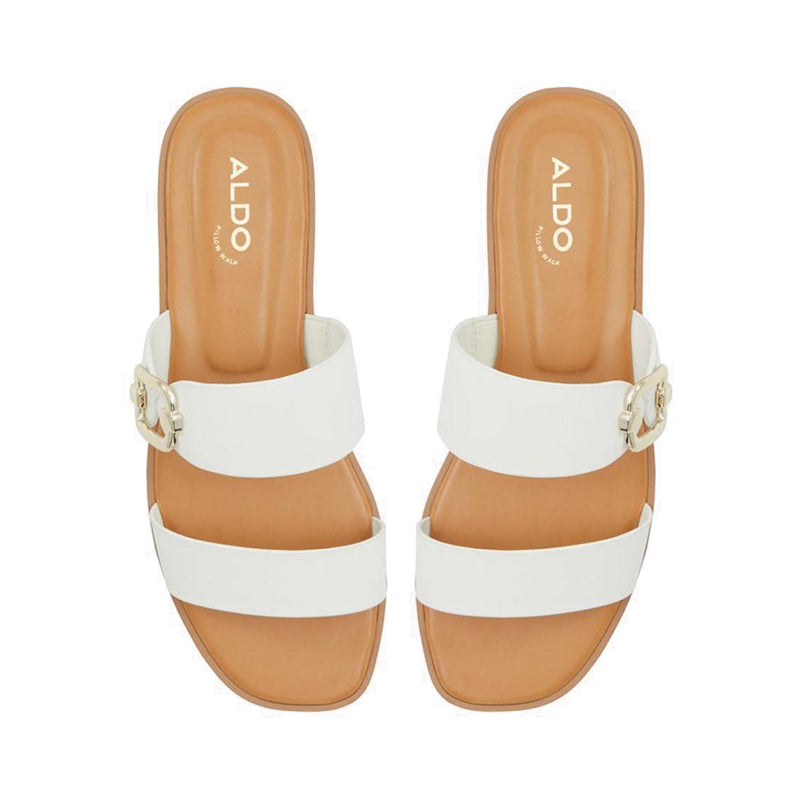 Miryhar Women's Flat Sandals - White