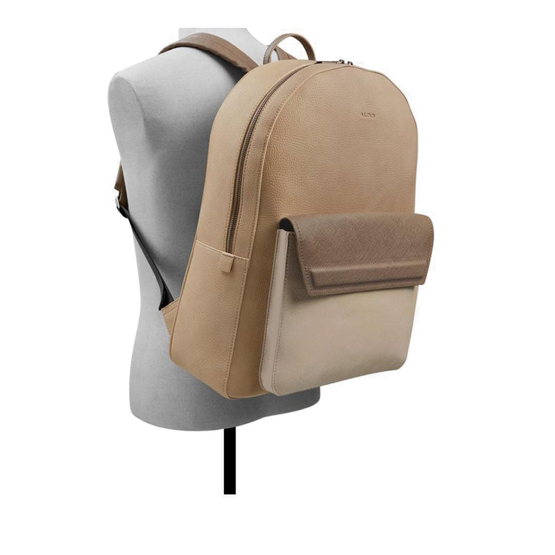 Tristian Men's Backpack - Beige Combo