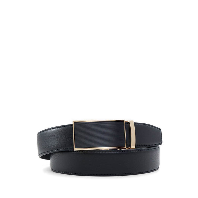 Starlig Men Belt - Black/Gold Multi