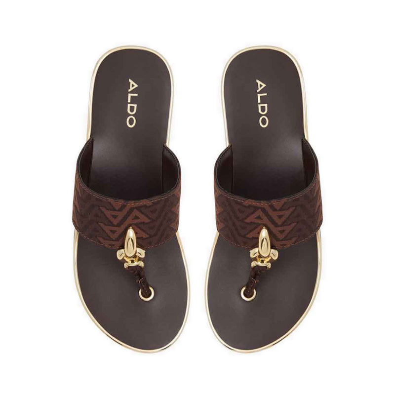 Penelopy Women's Beach Sandals - Open Brown