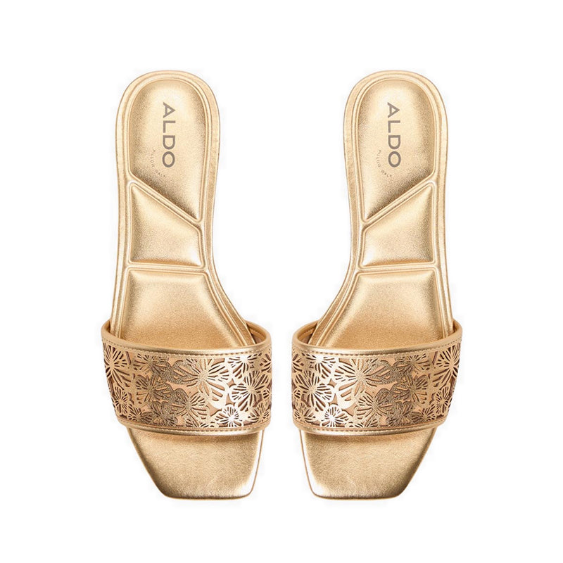 Brilliance Women Heeled Sandals - Gold