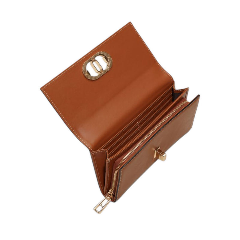 Olire Wallet/Change Purse - Cognac