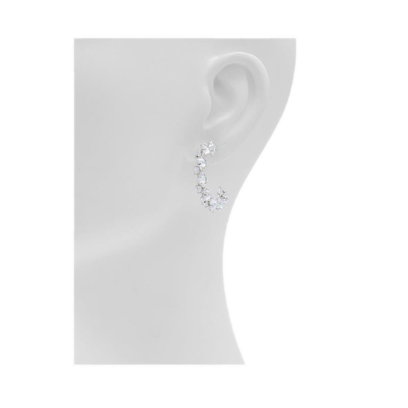 Adedrimar Women'S Earrings - Silver/Clear Multi
