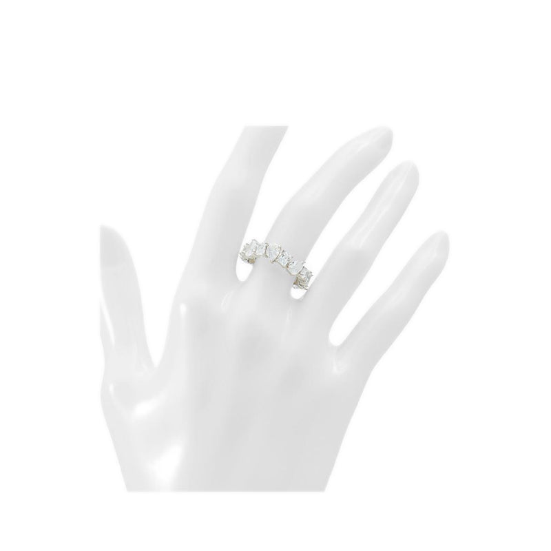 Demaria Women'S Ring - Silver/Clear Multi
