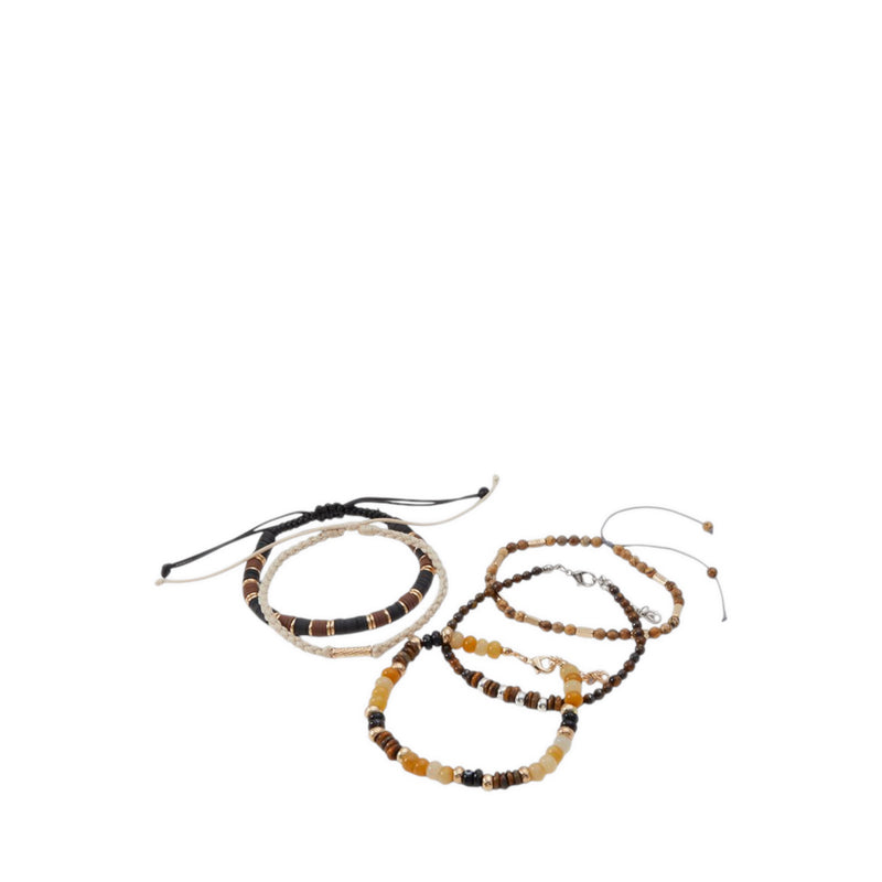 Mespilus Bracelets - Brown