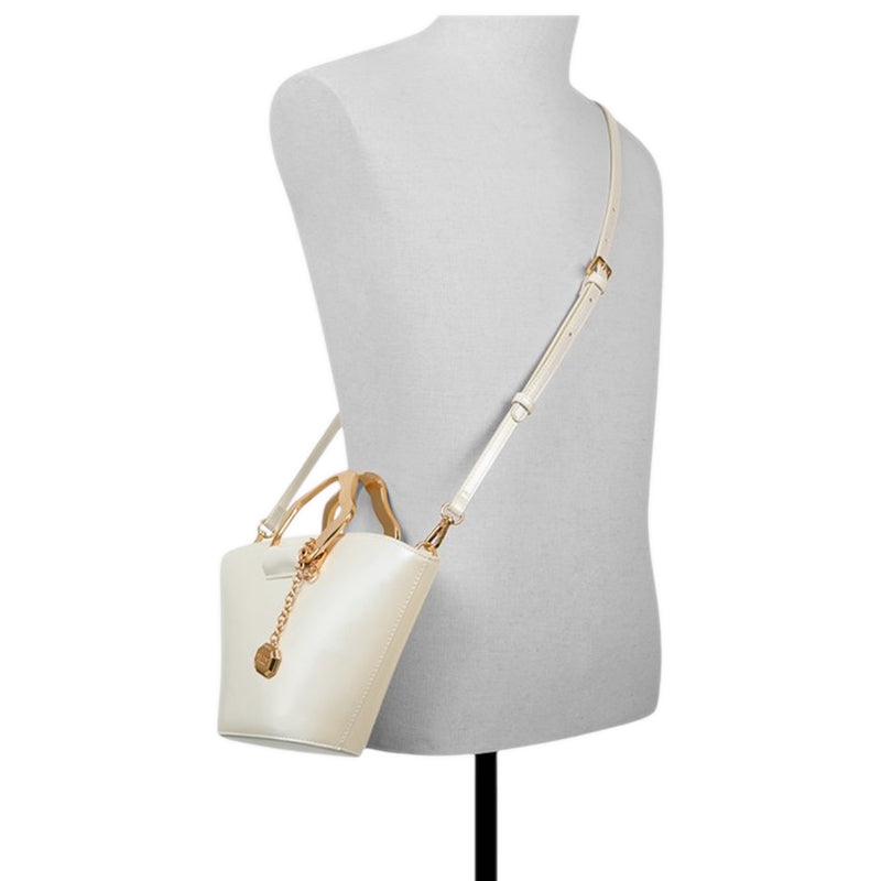 Goldenview Satchel - White/Bone