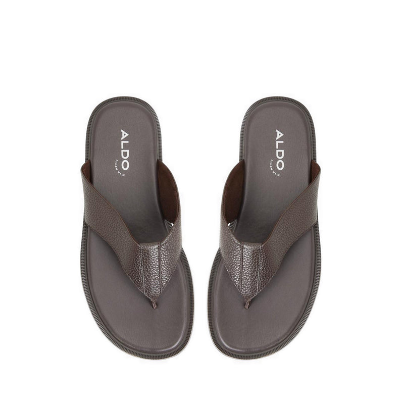 Serano Men'S Flat Sandals - Dark Brown