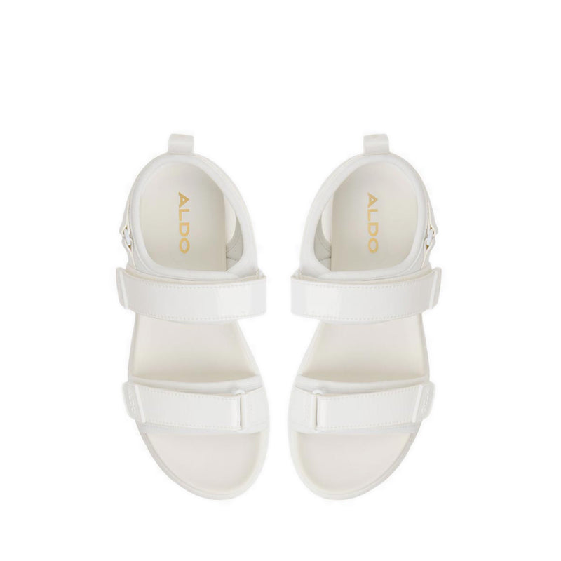 Sportysndl Women'S Wedge Sandals - White