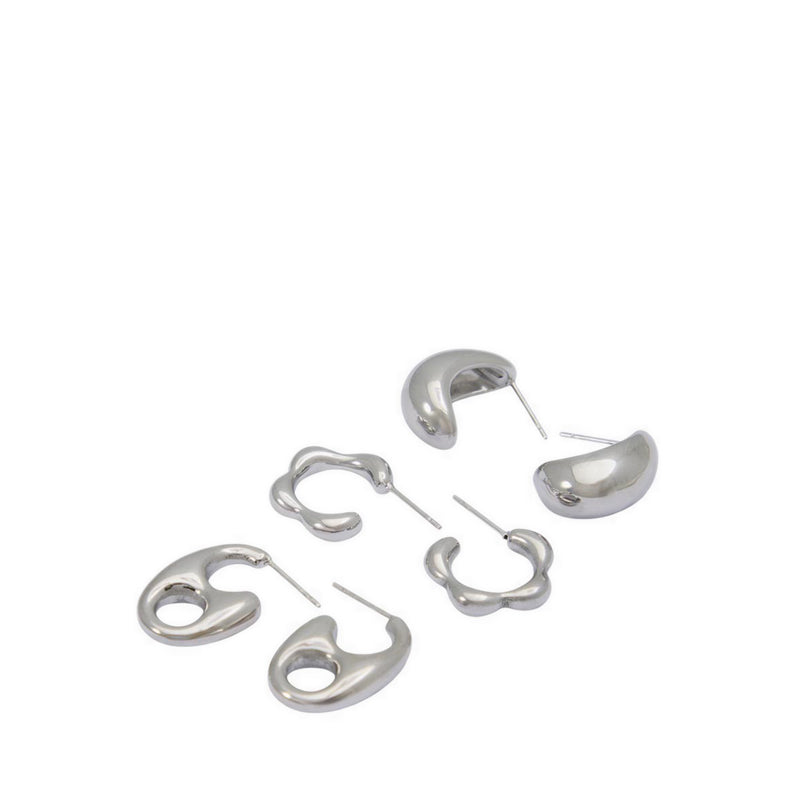 Thallia Earrings - Silver