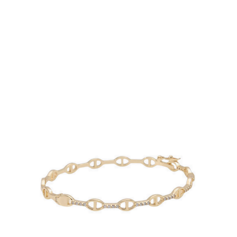 Rosallie Bracelets - Gold/Clear Multi