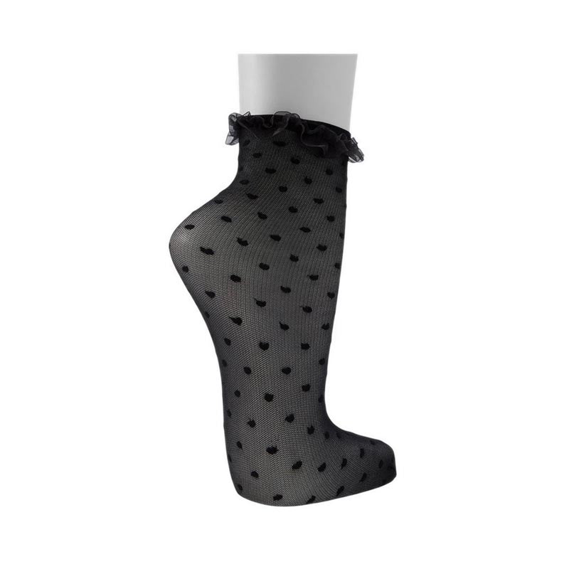 Polkafrill Women's Socks - Black/White