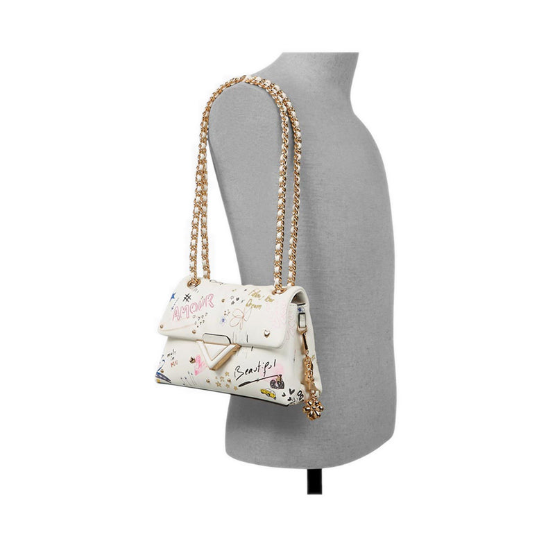 Softpuffdoodle Women'S Cross Body - White Combo