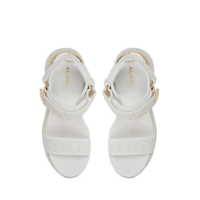 Eulalia Women's Wedge Sandals - White