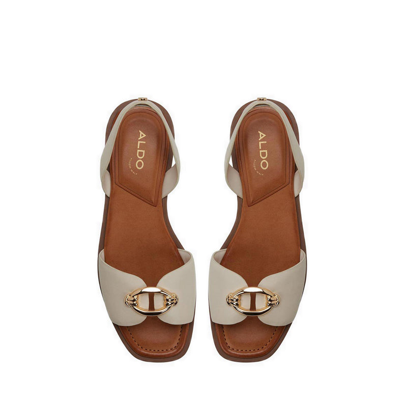 Calelian Women's Flat Sandals - Other White