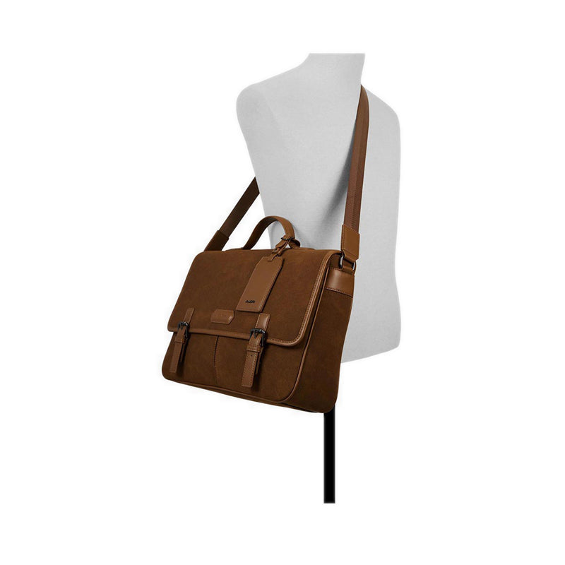 Agreramond Men's Messenger Bag - Open Brown
