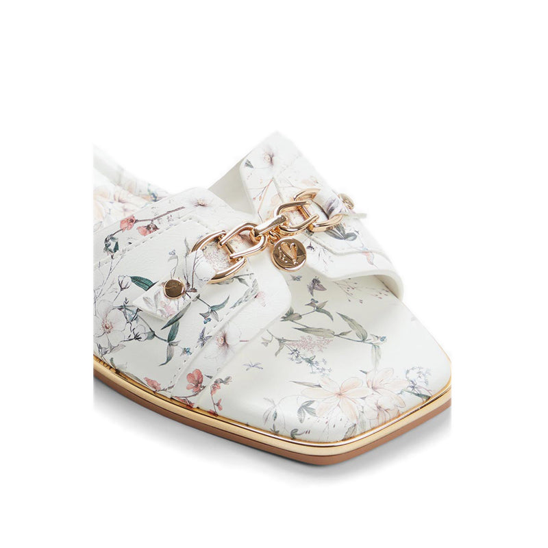 Alamassi Women's Sandals White Multi
