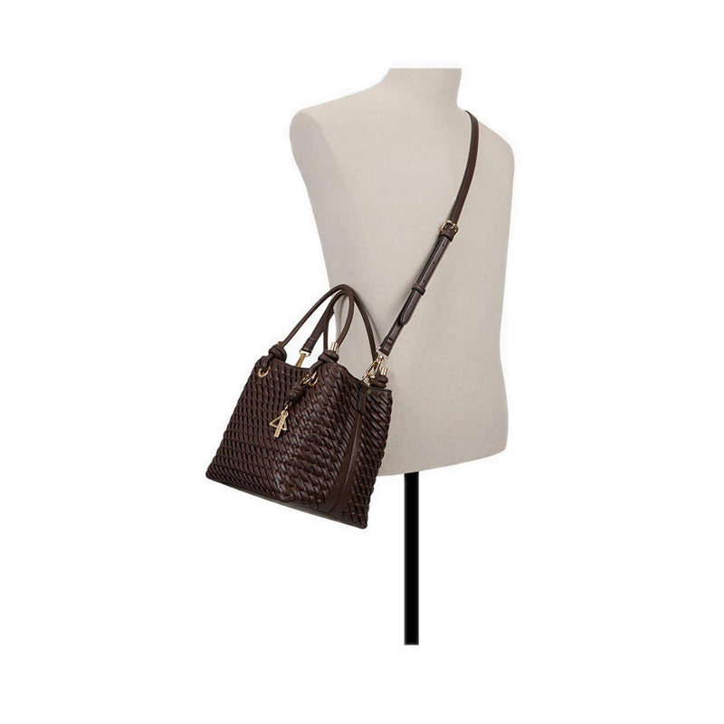 Wovenlily Women's Satchel - Brown