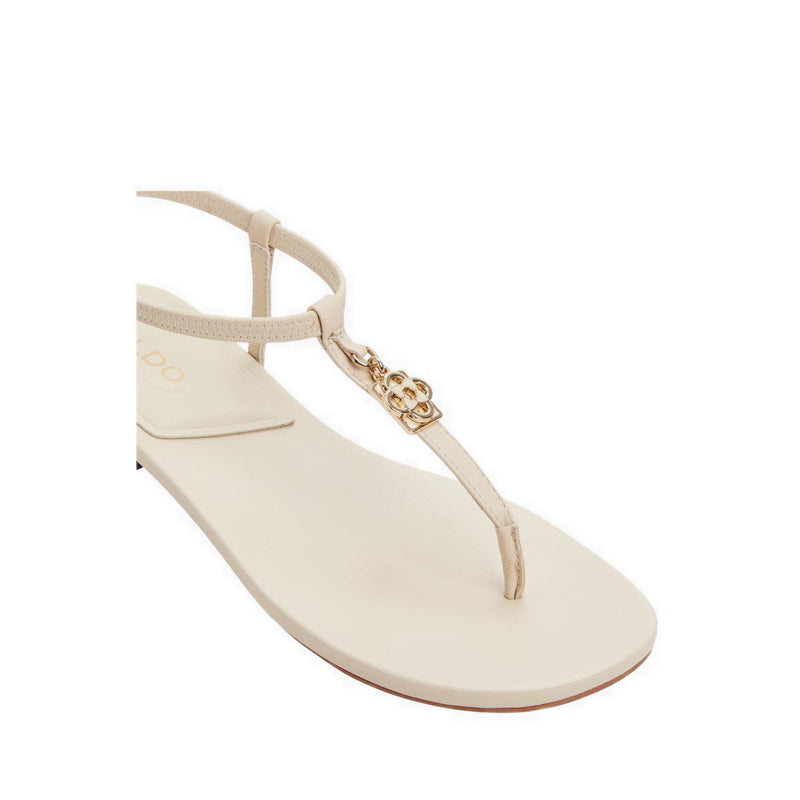 Adwelahar-In Women's Flat Sandals - Cream