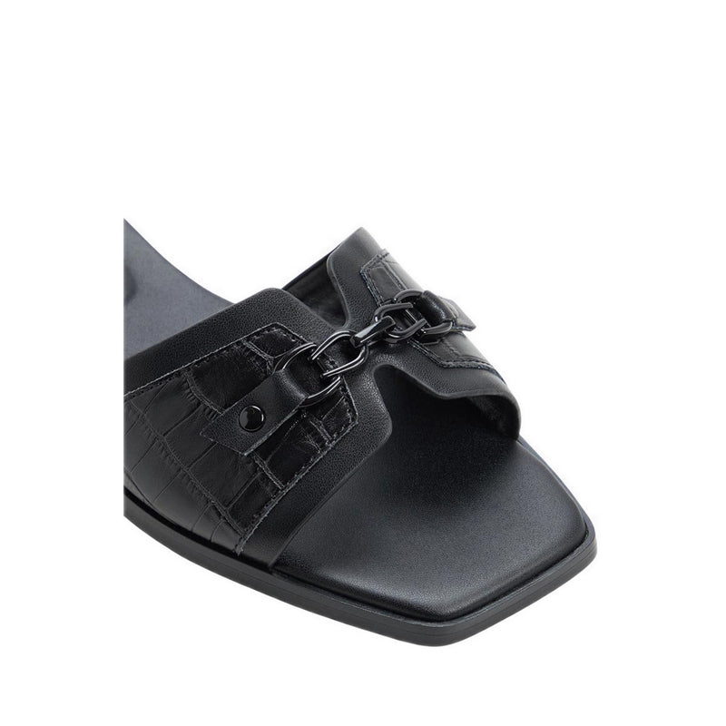 Alo Women's Flat Sandals - Black