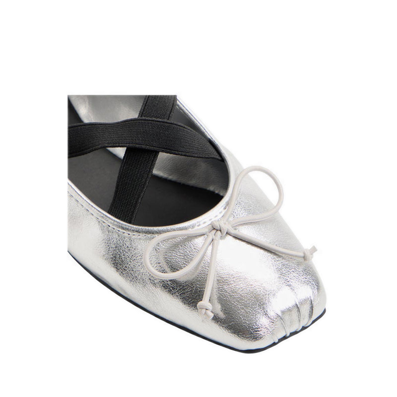 Olllie Women's Ballerinas & Mary Janes - Silver