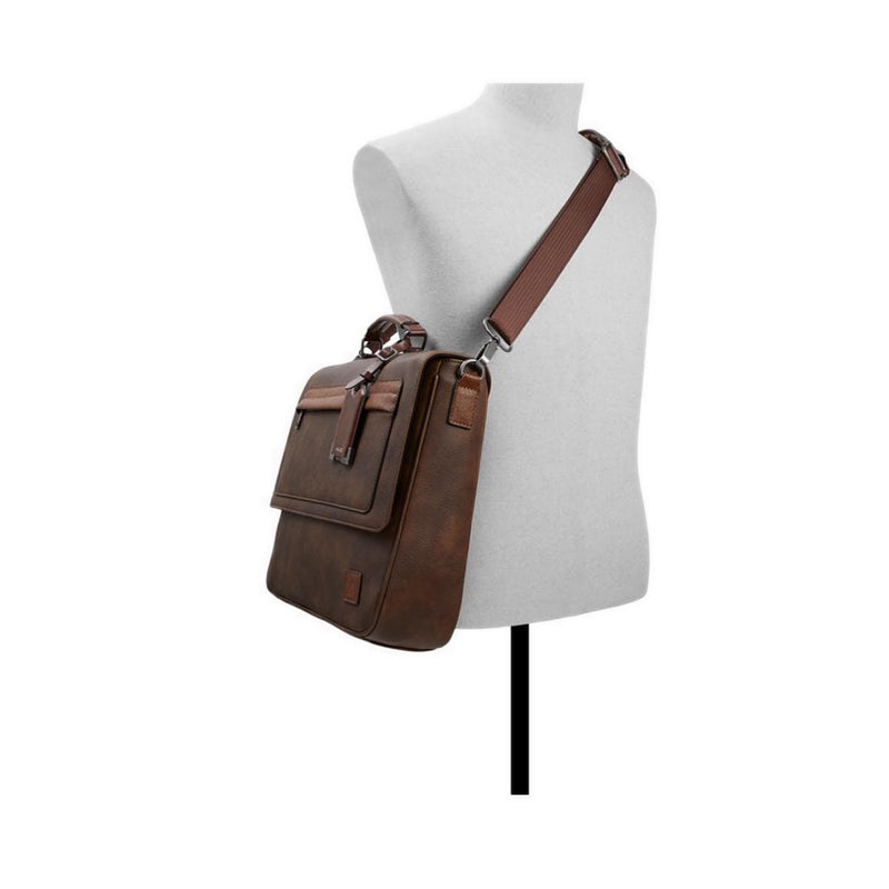 Bemini Men Messenger Bag Brown – Aldoshoes Malaysia