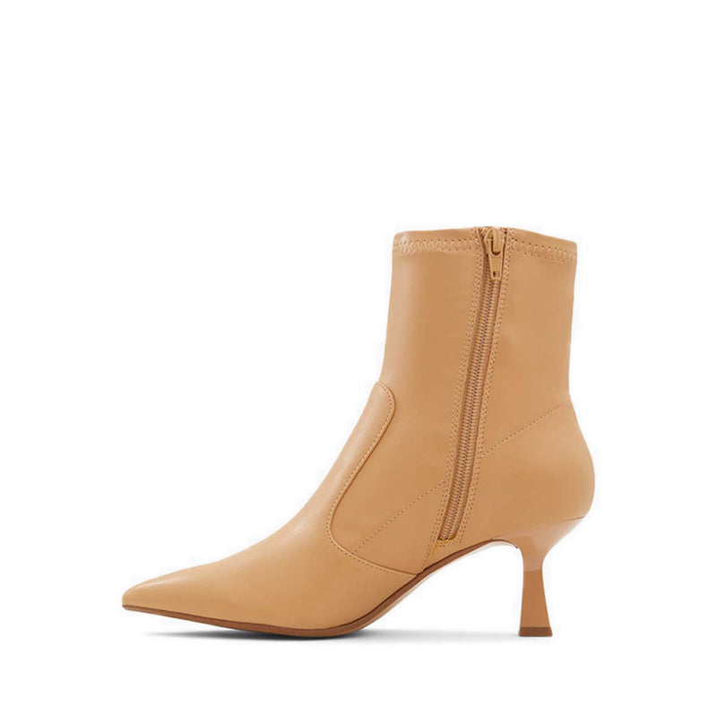 Fawna Women Ankle Boot - Dark Beige