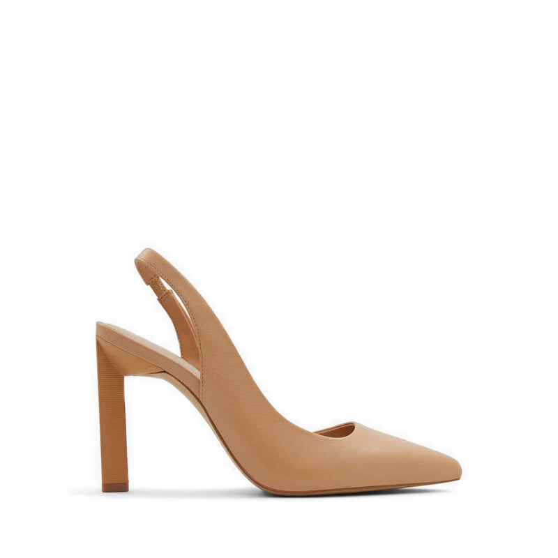 Loucette Women Sling Back Pump - Dark Beige