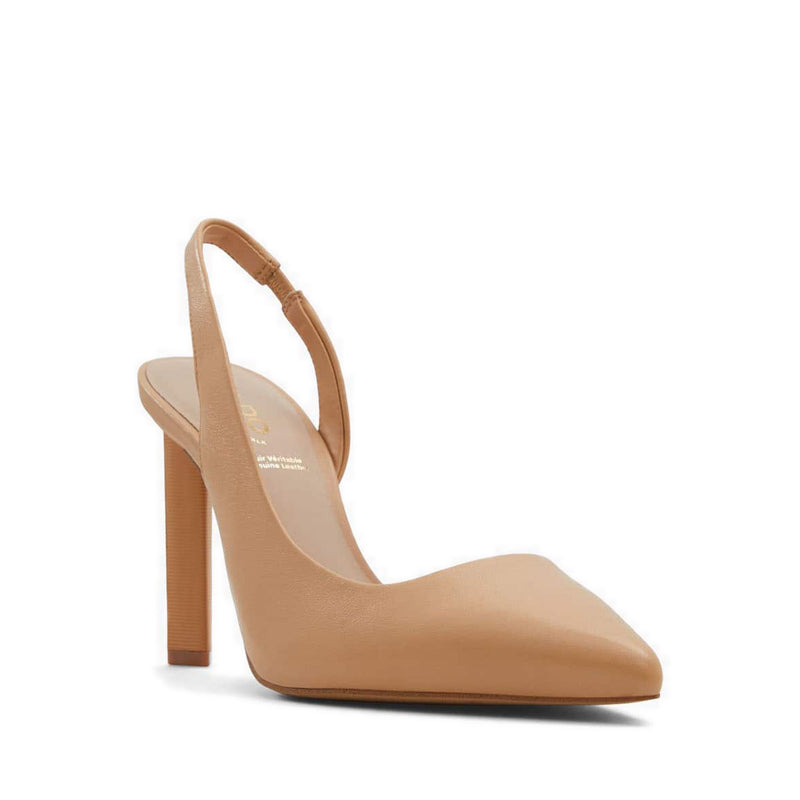 Loucette Women Sling Back Pump - Dark Beige