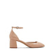 Kindah Heeled Shoes - Beige
