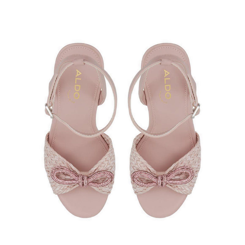 Cheanwan Women Wedge Sandal - Light Pink