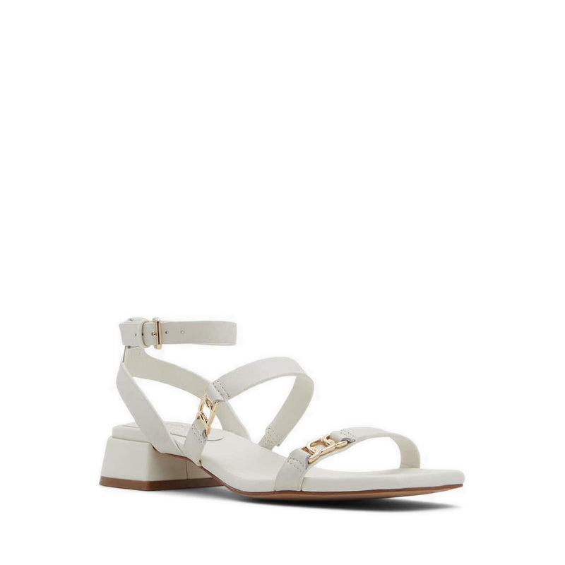 OPHELIE Women  Heeled Sandals-White/Bone