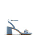 Bung Women's Heeled Sandals - Blue