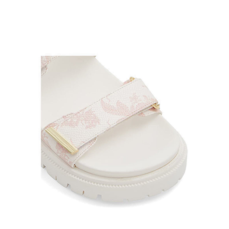 Sanddy Women Wedge Sandal - Bright Pink