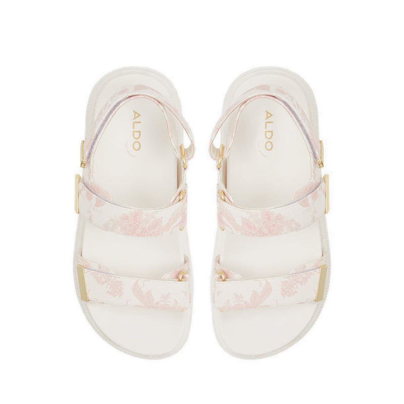 Sanddy Women Wedge Sandal - Bright Pink