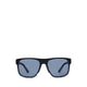 Tervetes Men Rectangle Sunglasses - Black