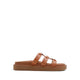 Mariesoleil Women's Flat Sandals - Brown