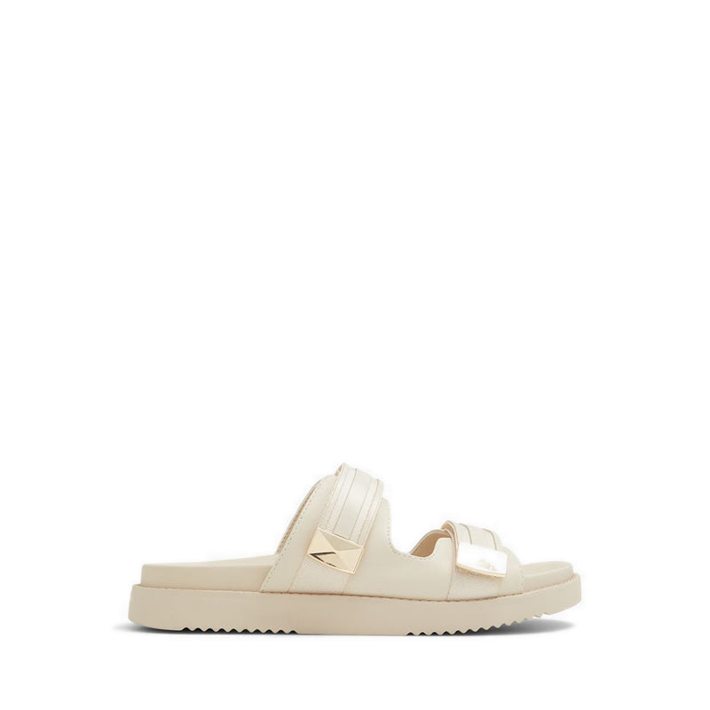 Coralina Women Strappy Flat Sandal - White