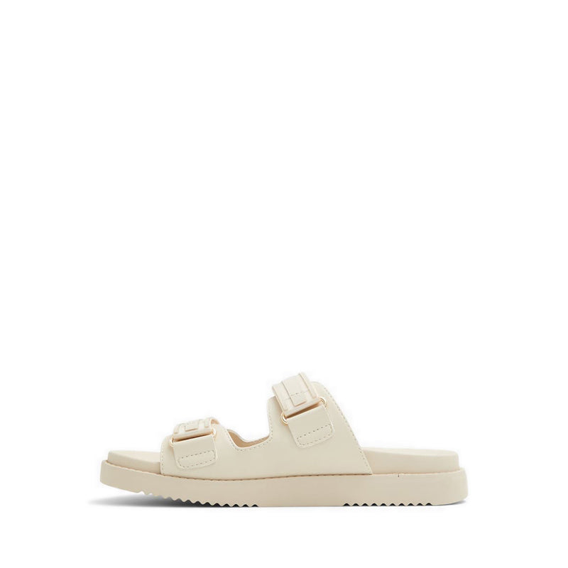 Coralina Women Strappy Flat Sandal - White