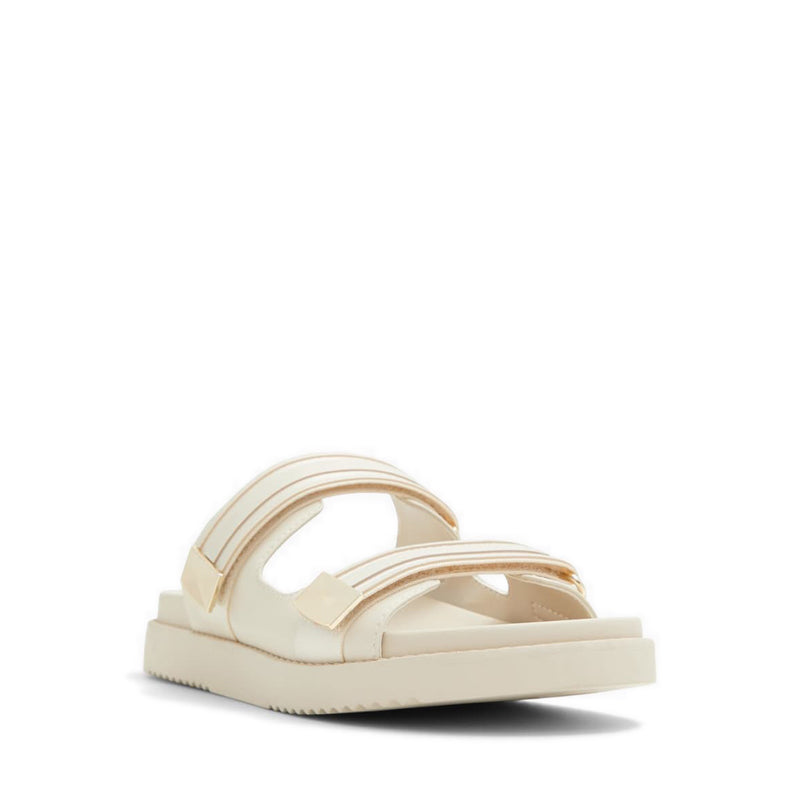 Coralina Women Strappy Flat Sandal - White