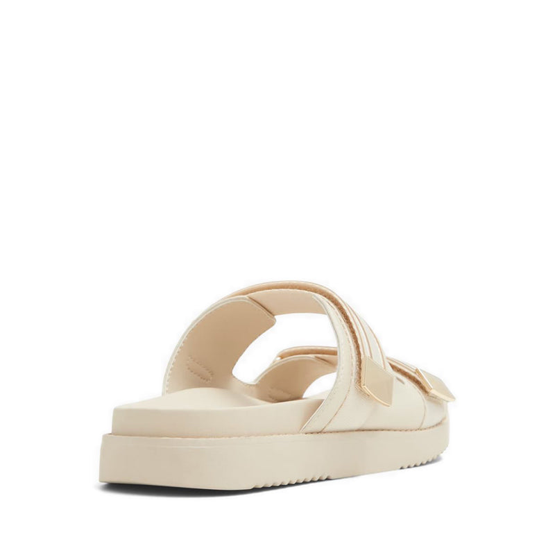 Coralina Women Strappy Flat Sandal - White