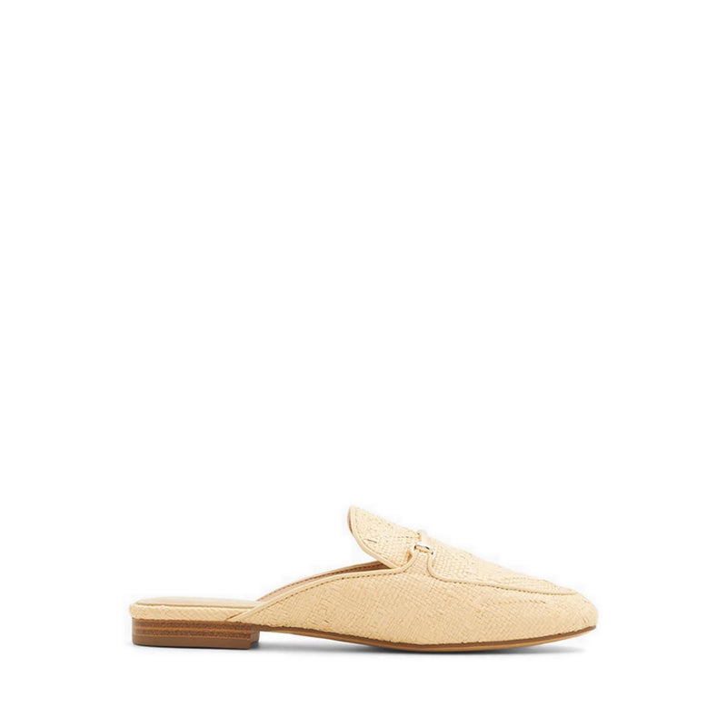Terri Women Mule Loafer - Natural
