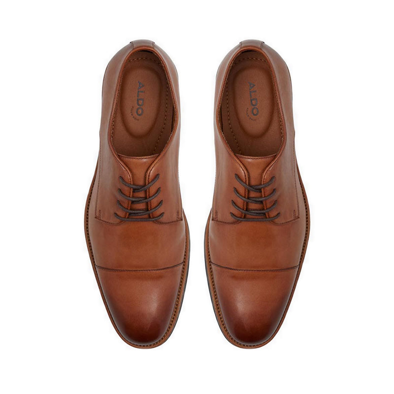 Hanks Men Lace Up Dress Shoe - Cognac