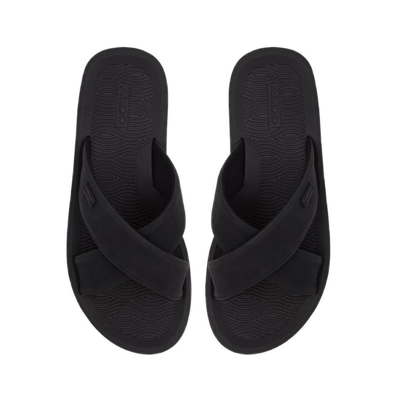 Inderpaul Men's Flat Sandals - Black/Black
