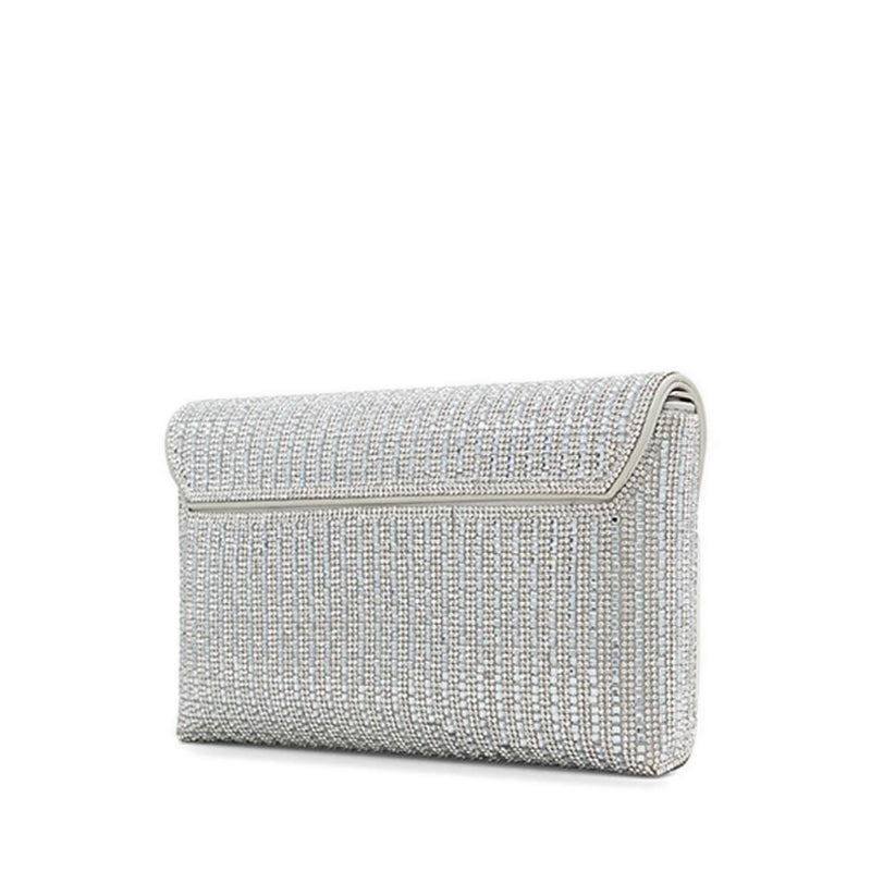 Rania Women Clutch & Evening Bag - Silver