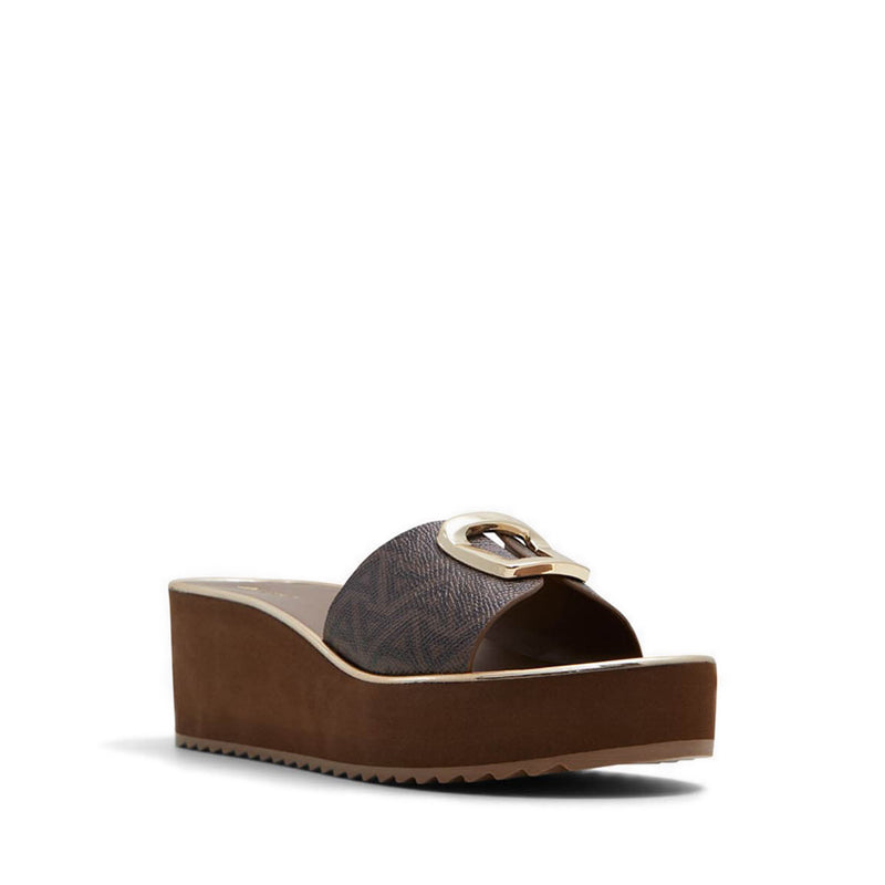 Menhaden Women Wedge Beach Sandal - Brown