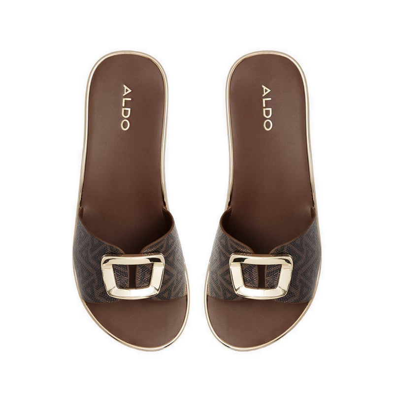 Menhaden Women Wedge Beach Sandal - Brown