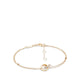 Cadeivida Bracelet - Gold/Clear Multi