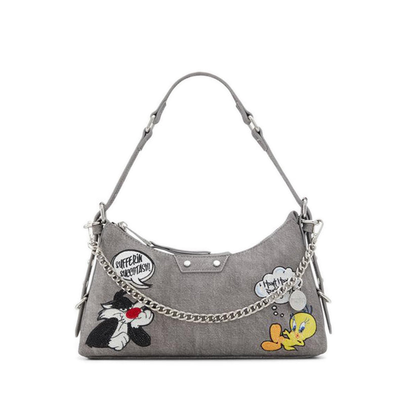 ALDO X LOONEY TUNES Ltshoulderbag Shoulder Bag - Grey